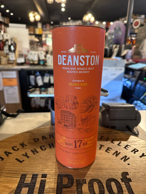 Deanston 17 Year Single Malt Scotch Whisky Cask Strength 107.2 Proof 750ml - Hi Proof - Deanston