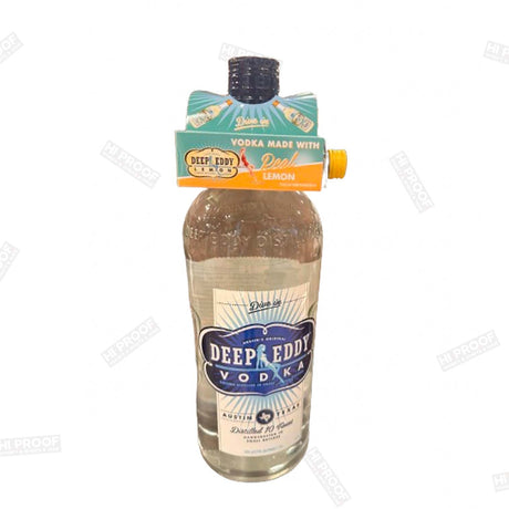 Deep Eddy Vodka 1.75L with 50ml Lemon Vodka - Hi Proof - Deep Eddy