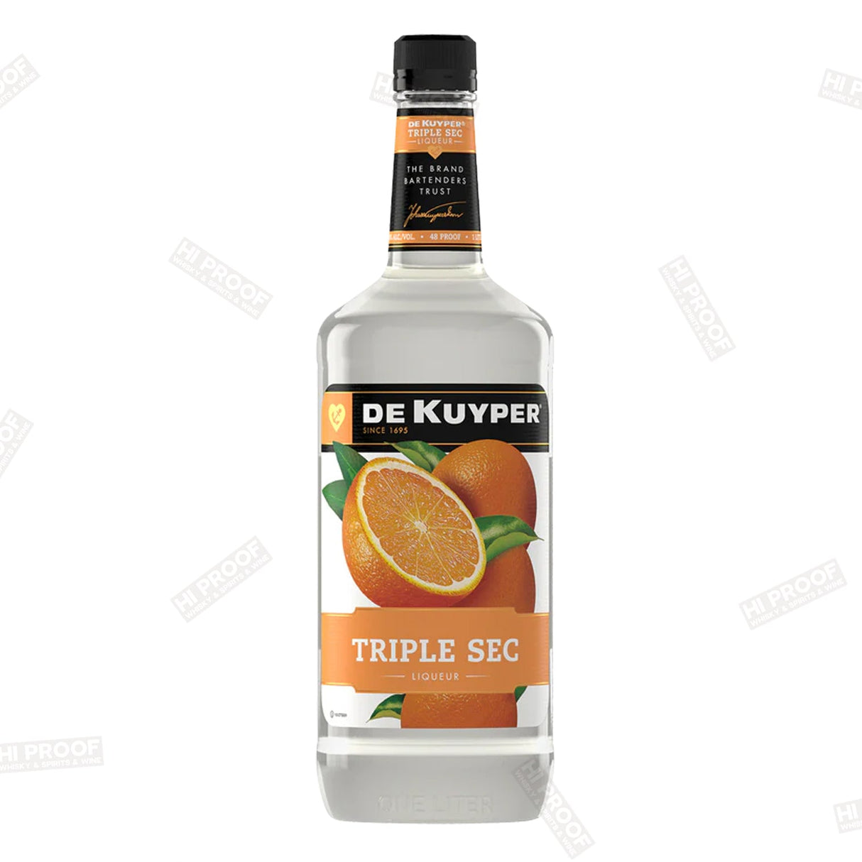 Dekuyper Triple Sec Liqueur 1L (30 proof) - Hi Proof - DeKuyper