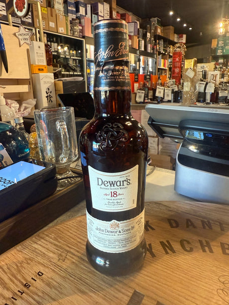 Dewars 18 Year Double Aged Blended Scotch Whisky 375ml - Hi Proof - Dewars