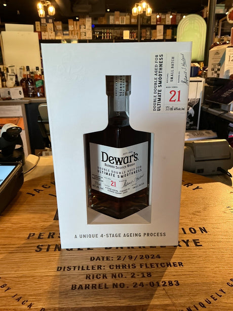 Dewar's Double Double 21 Small Batch 375 ml - Hi Proof - Dewars