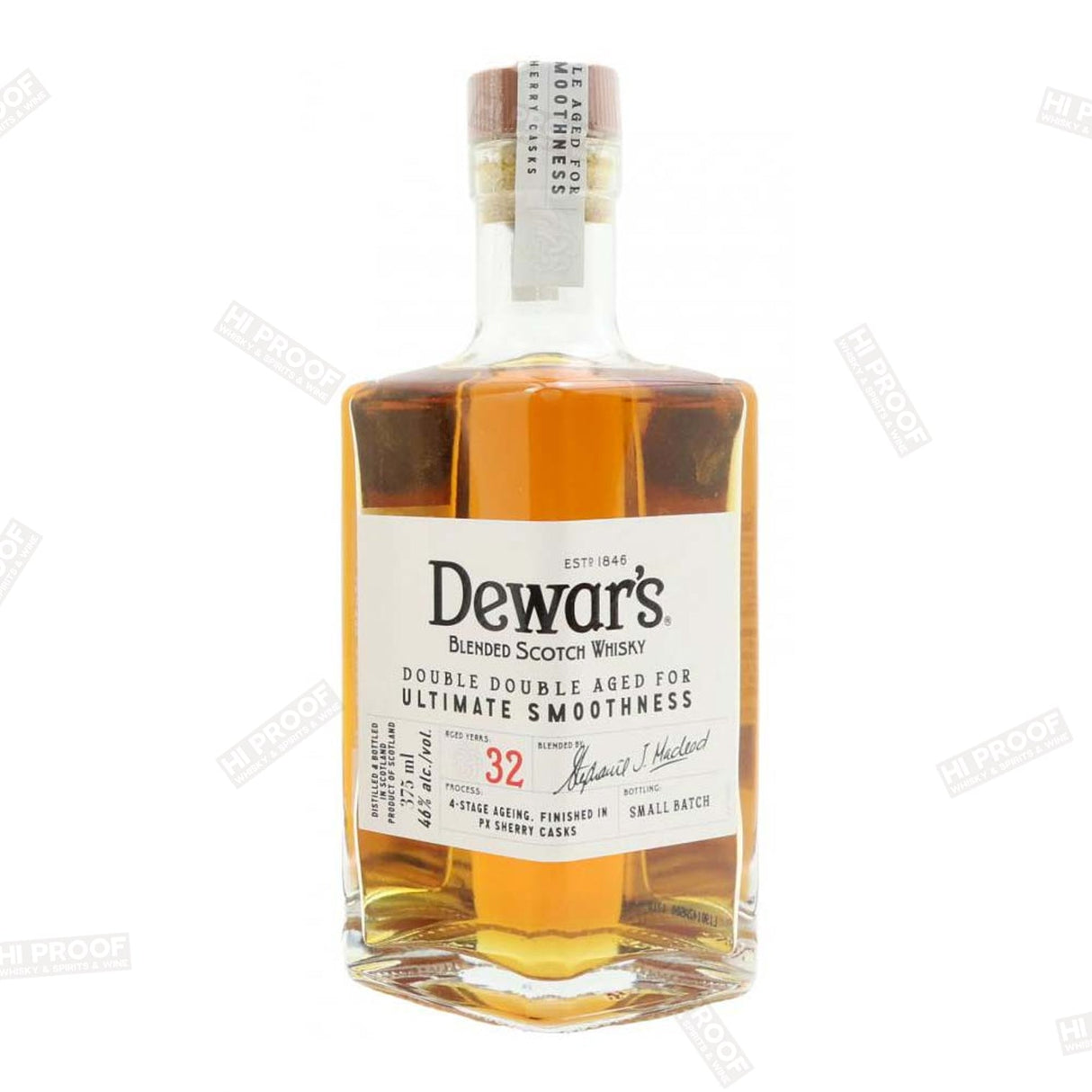 Dewar’s Double Double Aged 32 Years PX Sherry Cask Finish 375ml - Hi Proof - Dewars
