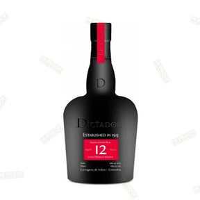 Dictador Solera Rum 12 Year Old 750ml - Hi Proof - Dictador