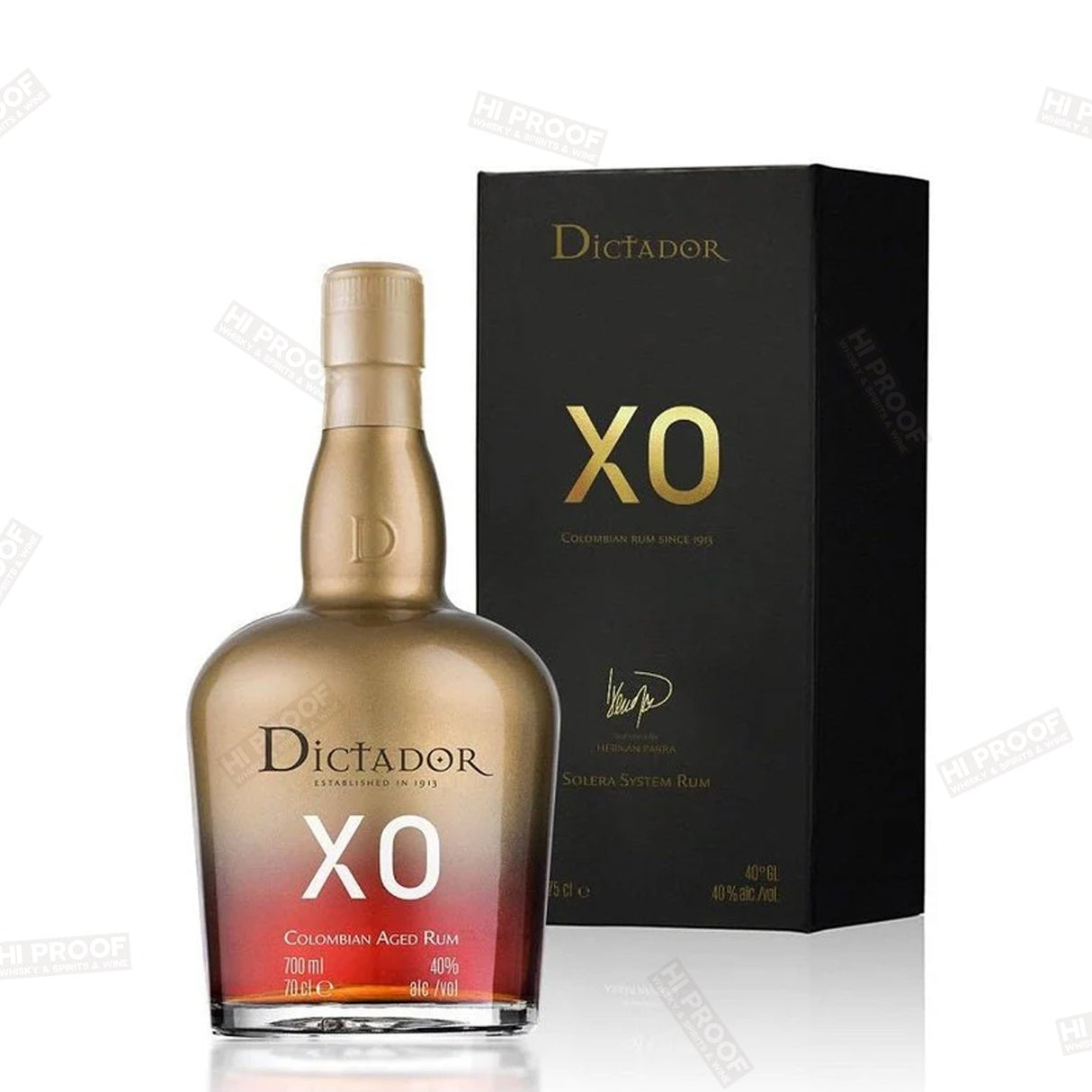 Dictador X.O. Perpetual Rum 750ml - Hi Proof - Dictador