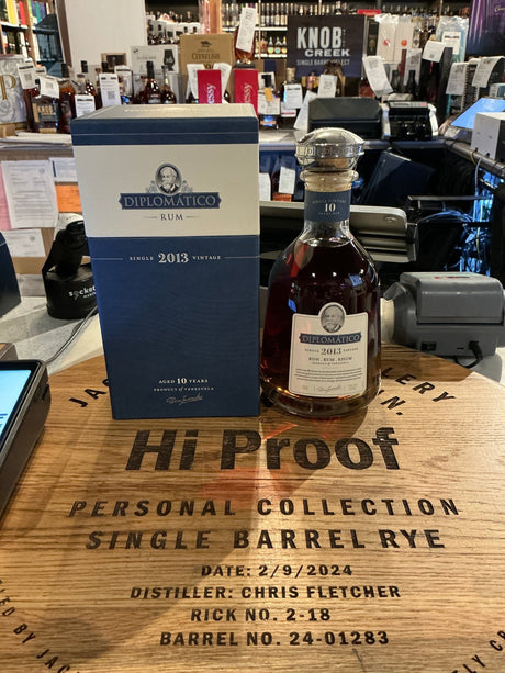Diplomático Single Vintage 2013 Rum 750mL - Hi Proof - Diplomatico