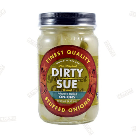 Dirty Sue Jalapeno Stuffed Onions 16 oz - Hi Proof - Dirty Sue
