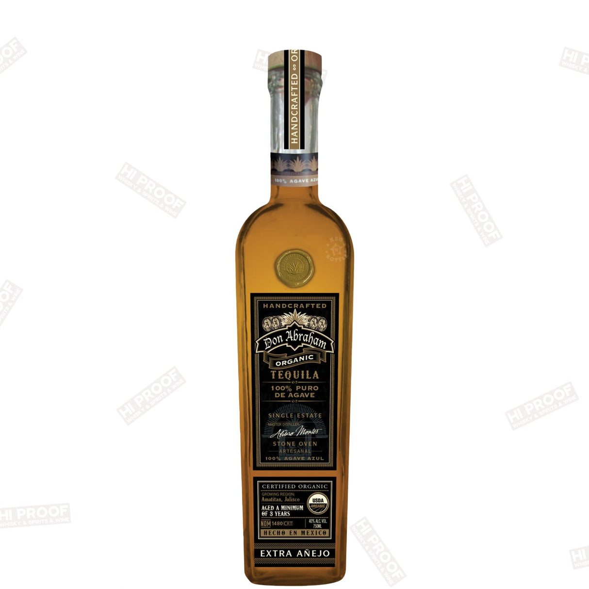 Don Abraham Organic Extra Anejo Tequila 750ml - Hi Proof - Don Abraham