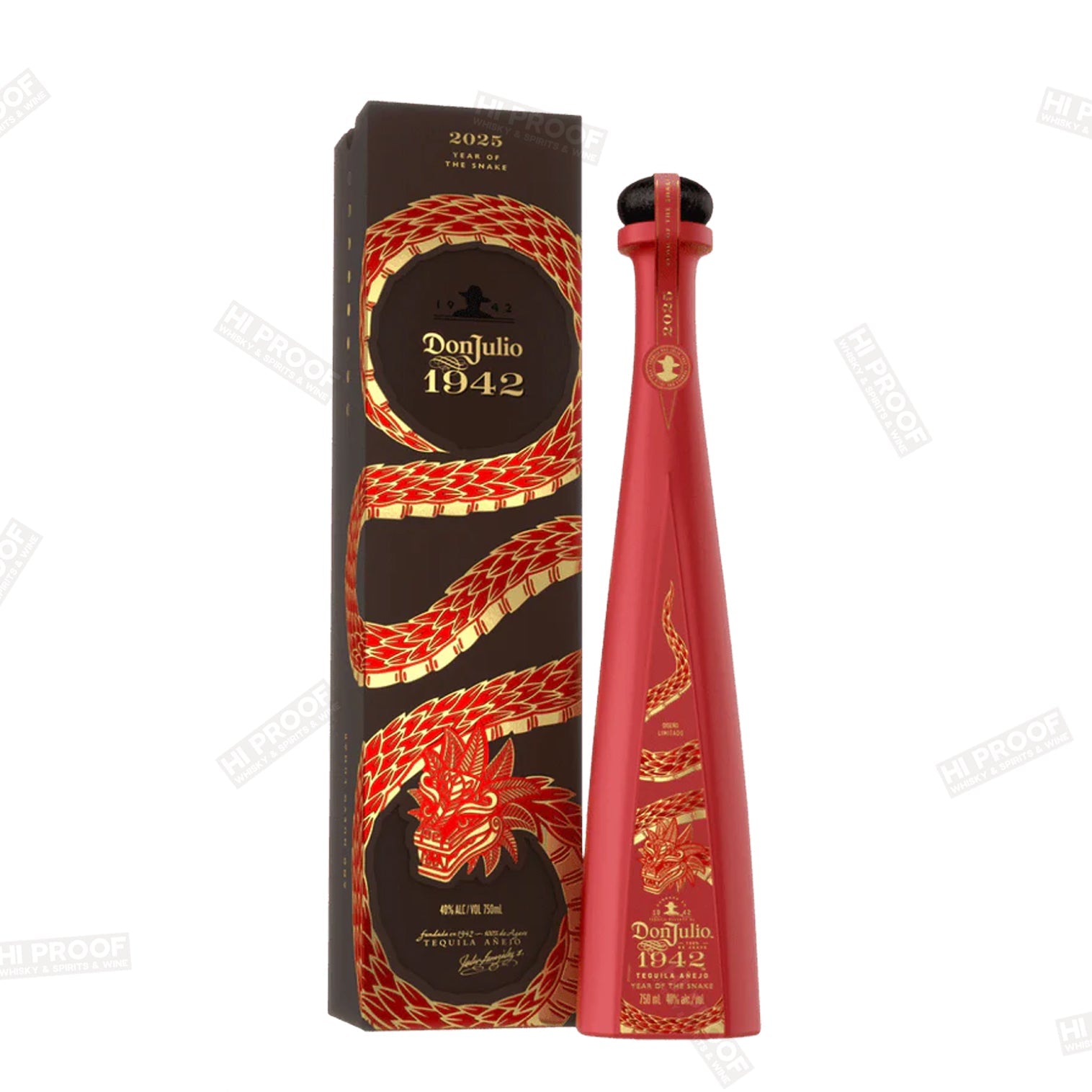 Don Julio 1942 Year of Snake Anejo Tequila 750ML – Hi Proof