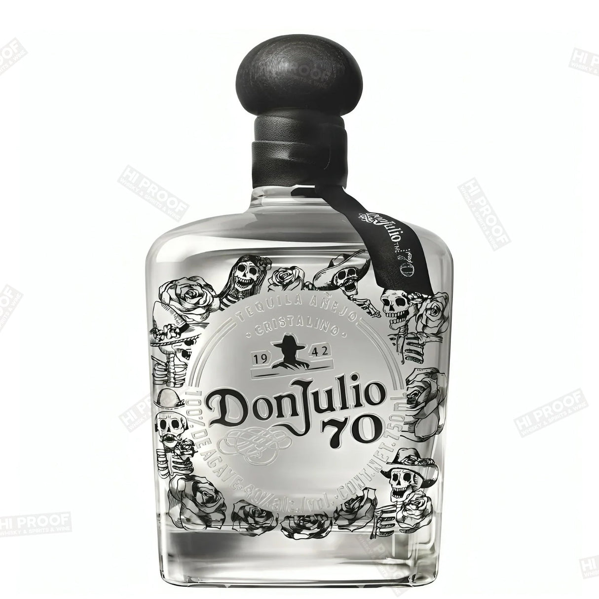Don Julio x Willy Chavarria 70th Dia De Los Muertos Edition Anejo Christalino Tequila 750ml - Hi Proof - Don Julio
