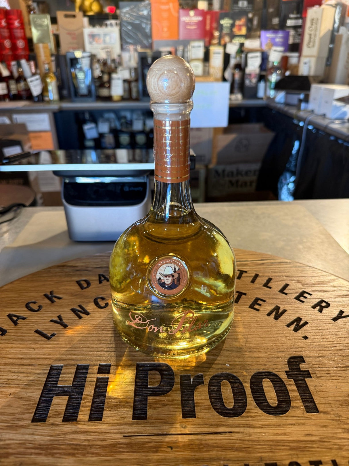 Don Pilar Tequila Reposado 750mL - Hi Proof - Don Pilar
