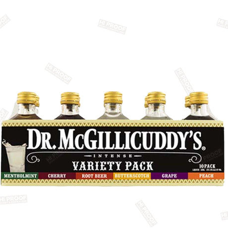 DR MCGILLICUDDY VARIETY PACK 10PK 50ml - Hi Proof - DR MCGILLICUDDY