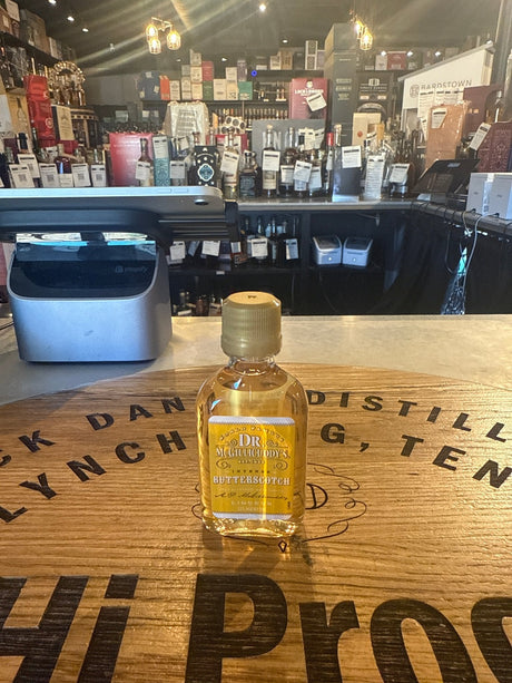 Dr. McGillicuddy’s Butter Scotch Liqueur 50 mL - Hi Proof - Dr. McGillicuddy’s