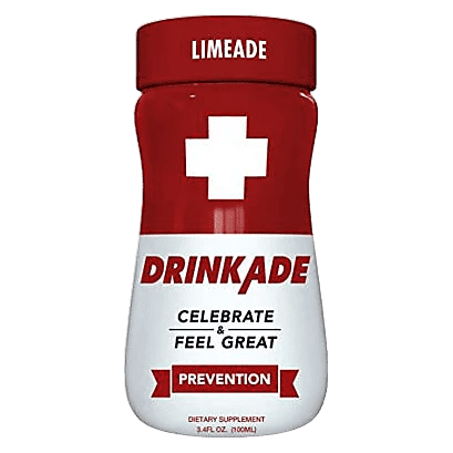 Drinkade Prevention Limeade 4Pack 3.4 FL. OZ - Hi Proof - Drinkade