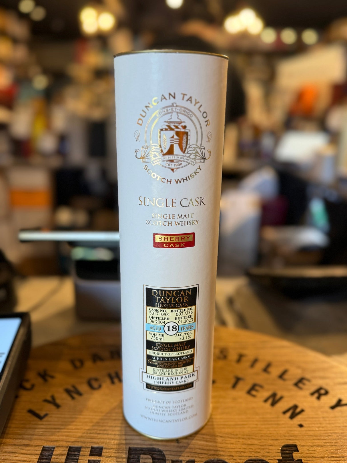 Duncan Taylor Highland Park Sherry 2004 18years cask501710931 53.1%Alc Single Malt Sctoch Whisky 750mL - Hi Proof - Duncan Taylor