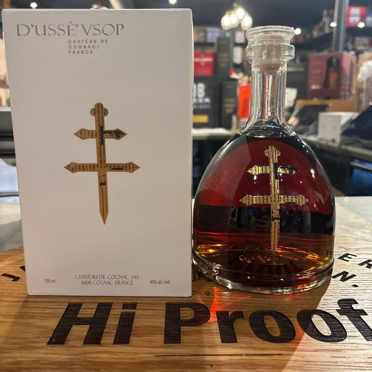 D'USSE VSOP Cognac 750ml - Premium French Cognac – Hi Proof