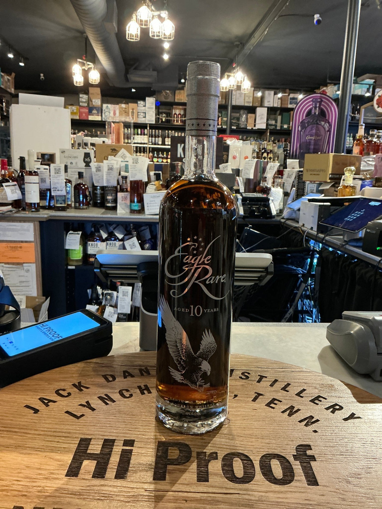 Eagle Rare Aged 10 Year Bourbon 750ml - Hi Proof - Eagle Rare