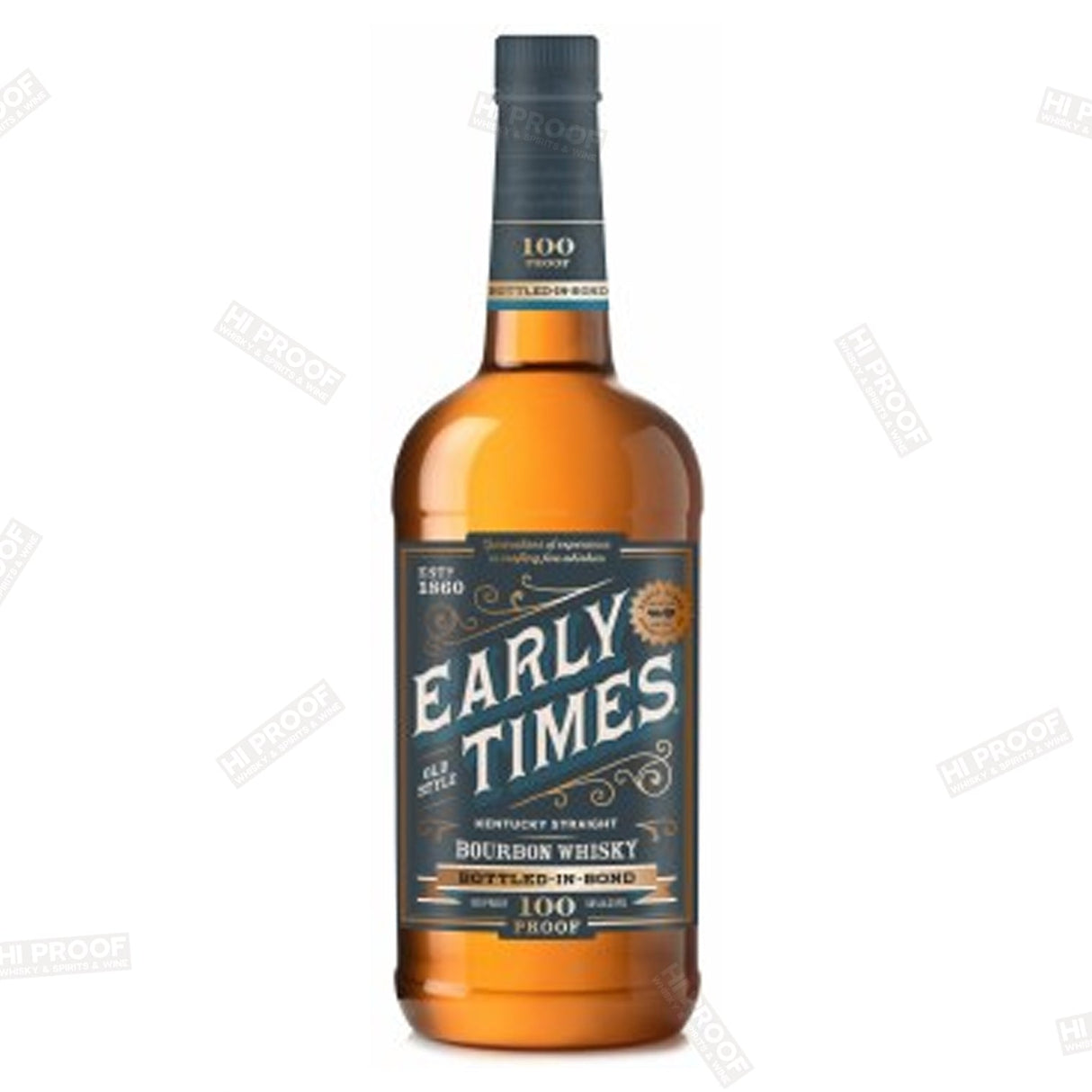 Early Times Bottled In Bond Bourbon 1L - Hi Proof - EarlyTimes BiB