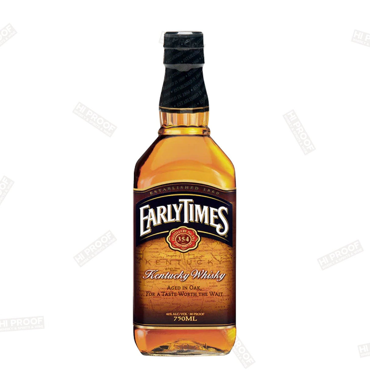 EARLY TIMES WHISKEY KENTUCKY 750ML - Hi Proof - EarlyTimes