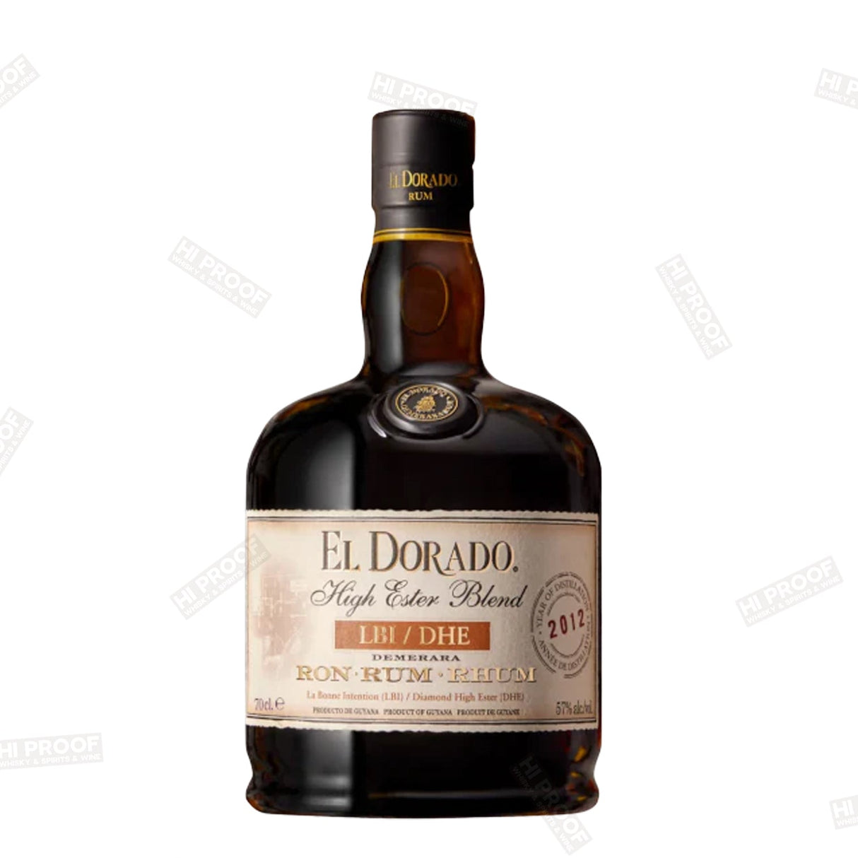 El Dorado LBI DHE High Ester 750ml - Hi Proof - El Dorado