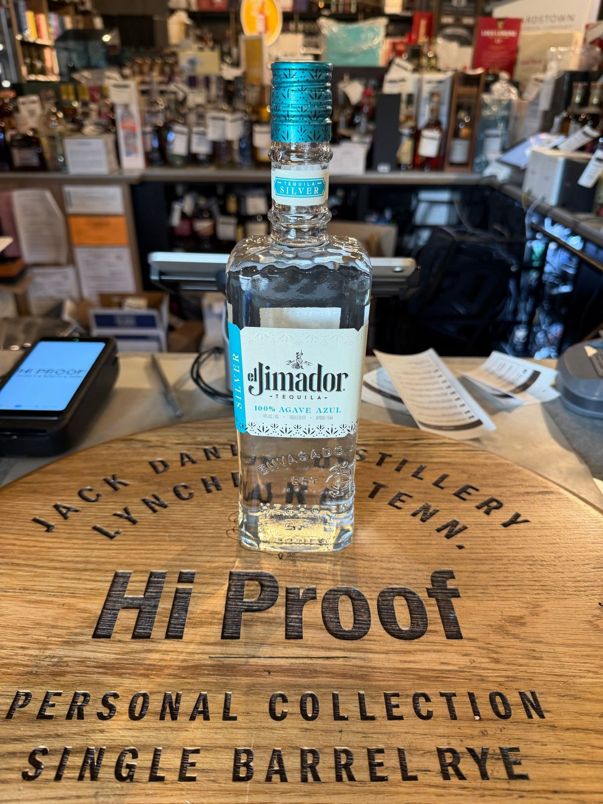 El Jimador Silver Tequila 750mL - Hi Proof - El Jimador
