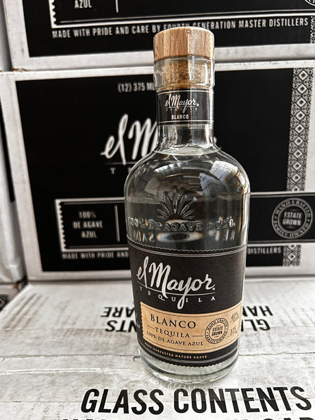 El Mayor Blanco Tequila 375 ml - Hi Proof - El Mayor