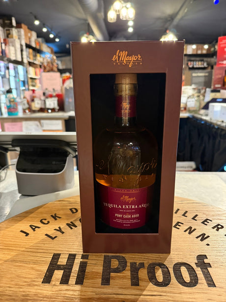 El Mayor Extra Anejo Port Cask Finish Tequila 750ml - Hi Proof - El Mayor
