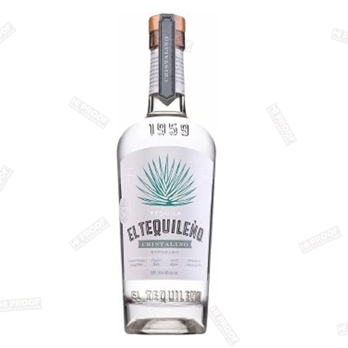 El Tequileno Cristalino Reposado Tequila 750ml - Hi Proof - El Tequileno