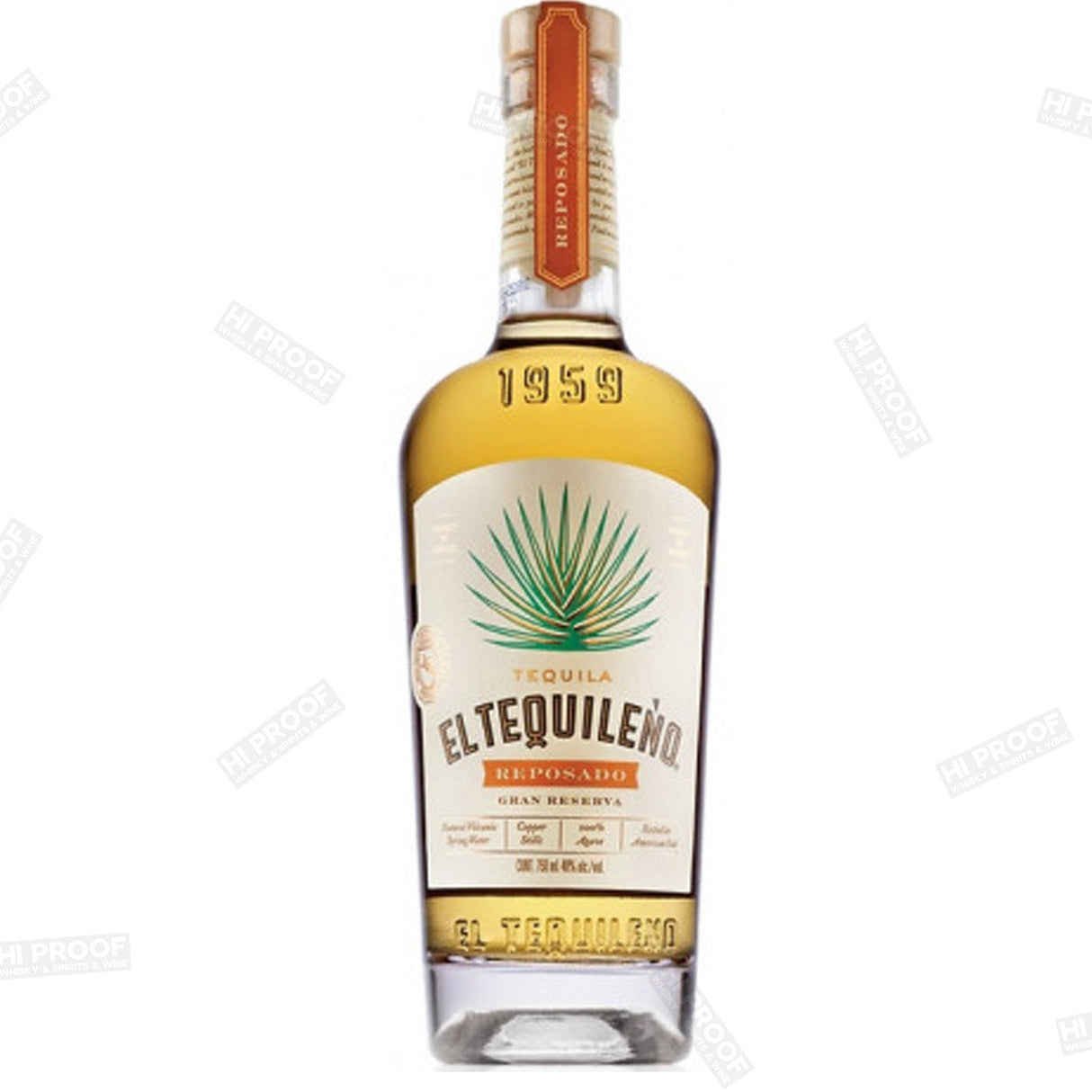 EL TEQUILENO REPOSADO GRAN RESERVA TEQUILA 750ml - Hi Proof - El Tequileno