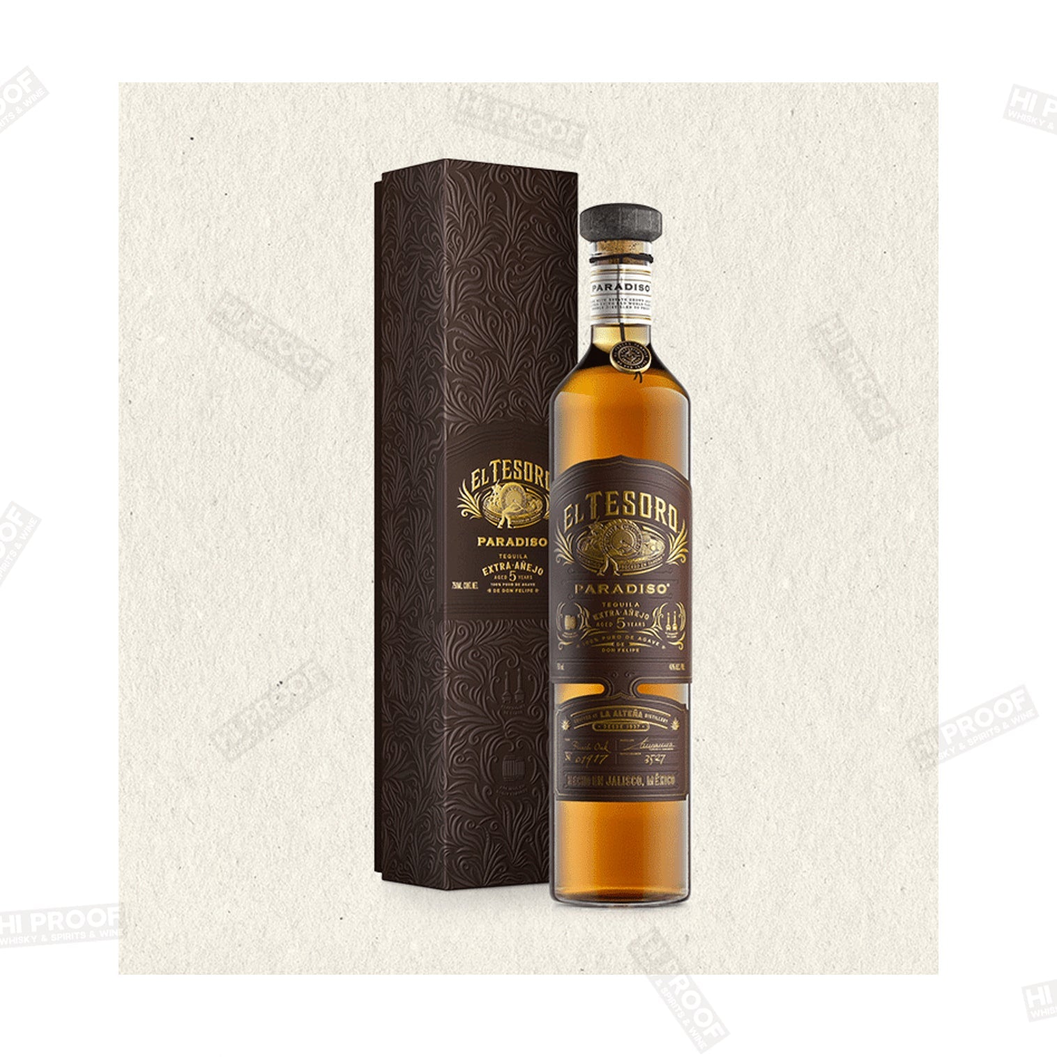 El Tesoro Paradiso Extra Anejo 5 Year - French Oak – Hi Proof