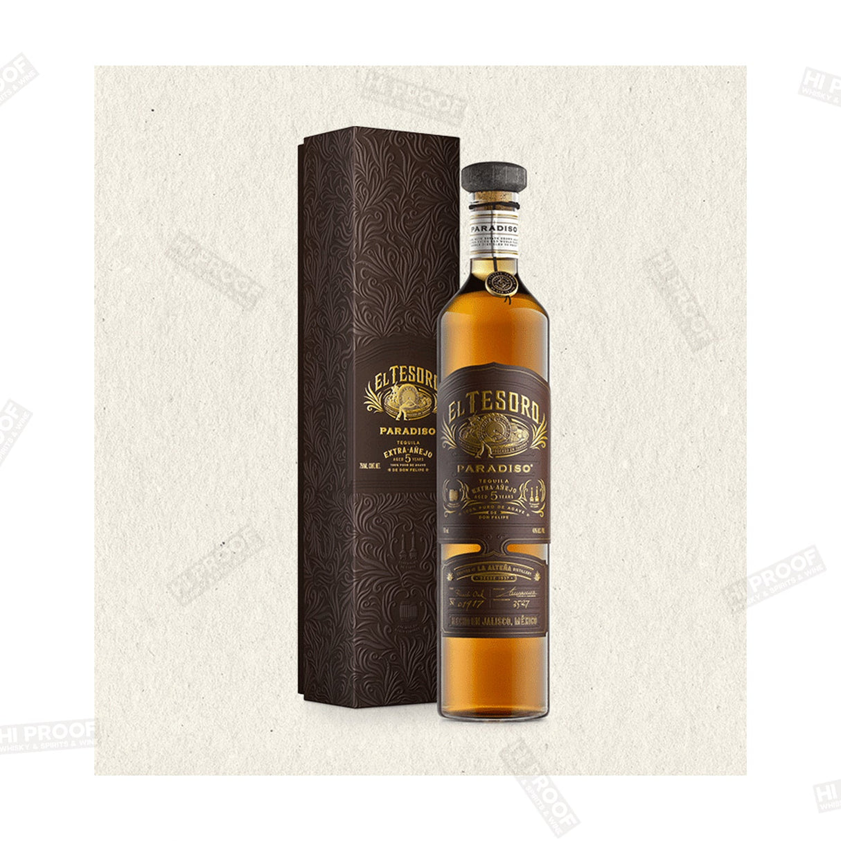 El Tesoro 5 Year Old Paradiso Extra Anejo - Hi Proof - El Tesoro