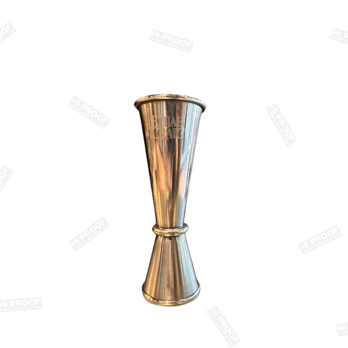 Elijah Craig Bourbon Stainless Steel Double Jigger - Premium Bartender Tool for Cocktail Making - Hi Proof - Hi Proof