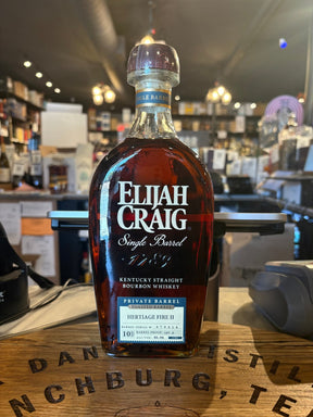Elijah Craig Toasted Bourbon 127.2 Proof 10 Years Hi Proof Store Pick "Heritage Fire II" 750ml - Hi Proof - Elijah Craig