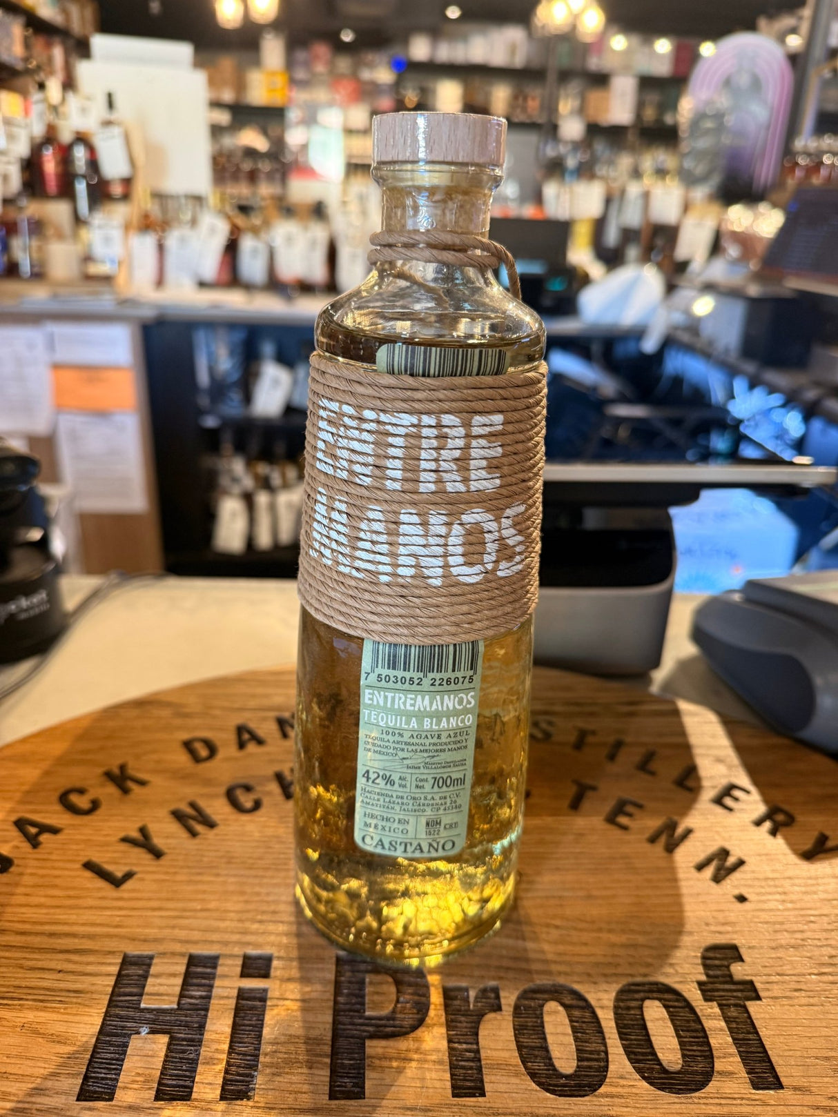 Entremanos Tequila Castano 700ml - Hi Proof - Entremanos