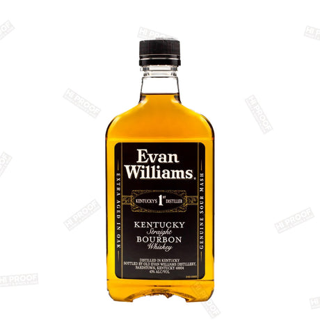 Evan Williams Black Label Bourbon Whiskey 375ml - Hi Proof - Evan Williams