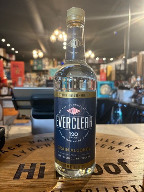 EverClear Grain Alcohol 120 Proof 750mL - Hi Proof - EverClear