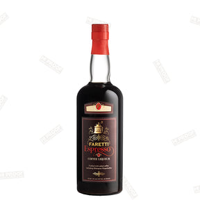 Faretti Espresso Coffee Liqueur 750ml - Hi Proof - Faretti