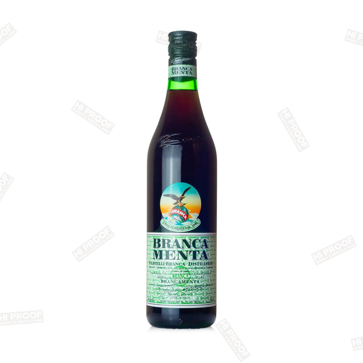 Fernet - Branca Branca Menta Liqueur 750ml - Hi Proof - Fernet Branca
