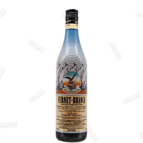 Fernet Branca RECORD LABEL Limited Edition Liqueur 750 ML - Hi Proof - Fernet Branca