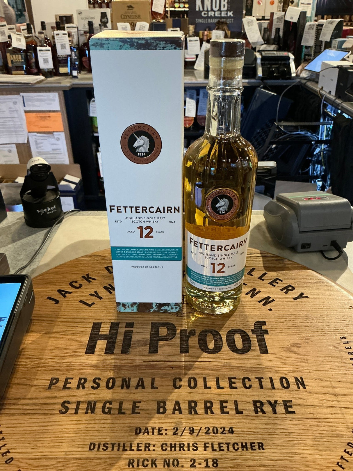 Fettercairn 12 Year Old Single Malt Scotch Whisky, Highlands, Scotland - Hi Proof - Fettercairn