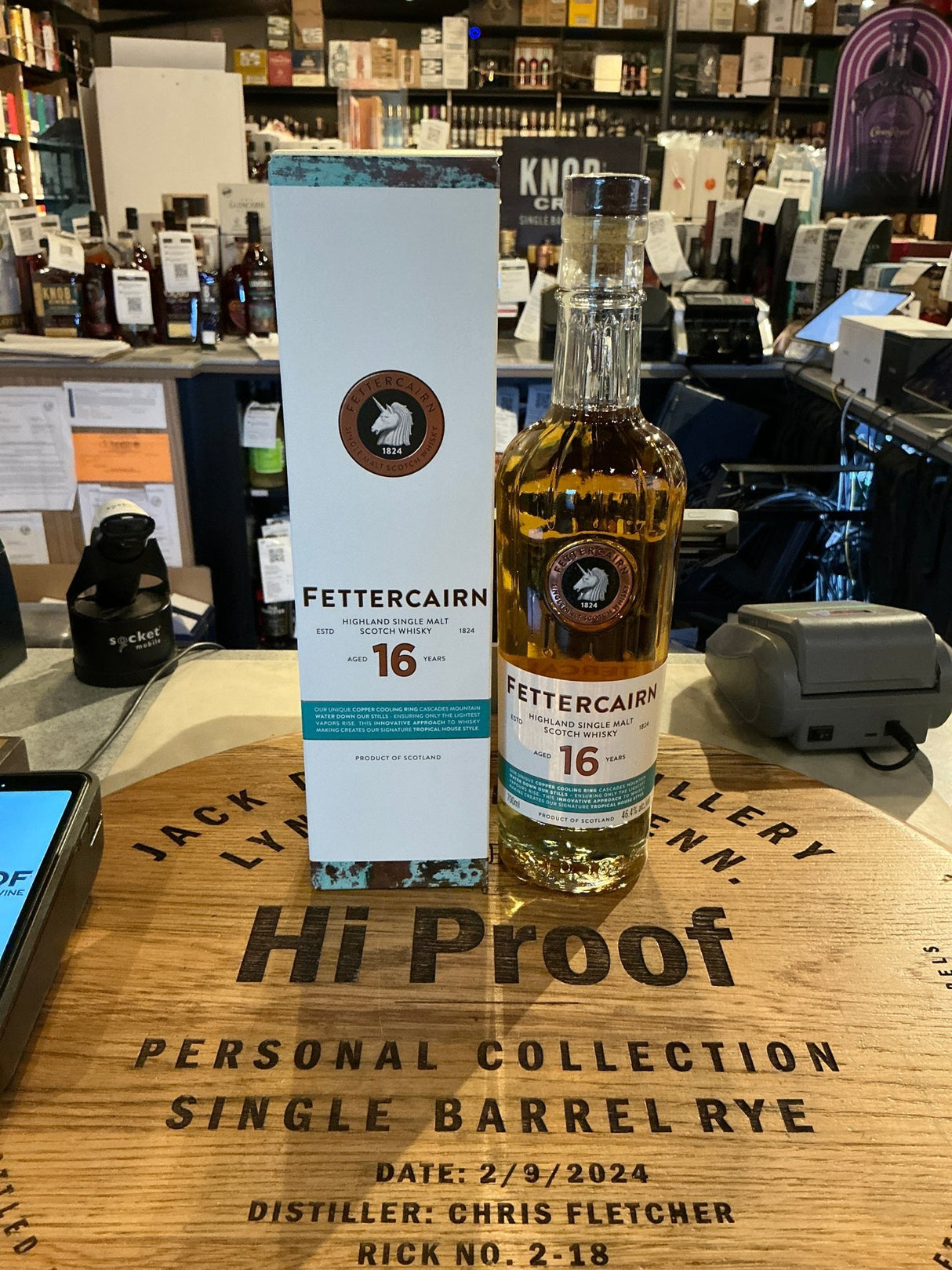 Fettercairn 16 Year Old Single Malt Scotch Whisky, Highlands, Scotland - Hi Proof - Fettercairn