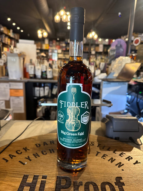 Fiddler Big Green Egg Bourbon Whisky 750ml - Hi Proof - Fiddler