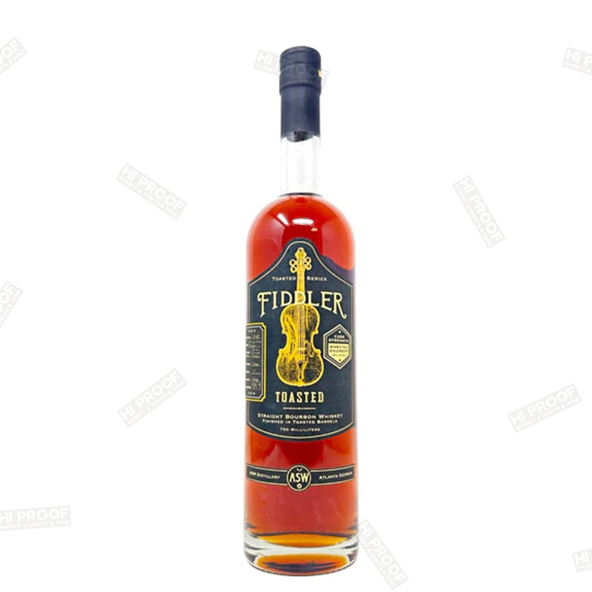 FIDDLER TOASTED BOURBON 750ML - Hi Proof - Fiddler