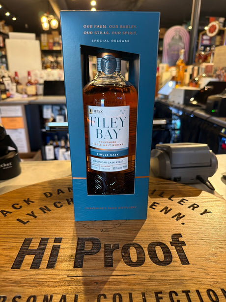 Filey Bay Virgin Oak Single Cask 3020 Yorkshire Single Malt Whisky 60.1% Alc 700ml - Hi Proof - Filey Bay