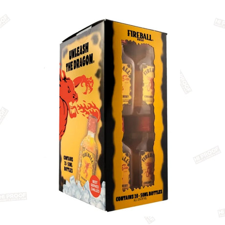 Fireball 50ml x 20 Pack Window Box 1L - Hi Proof - Fireball