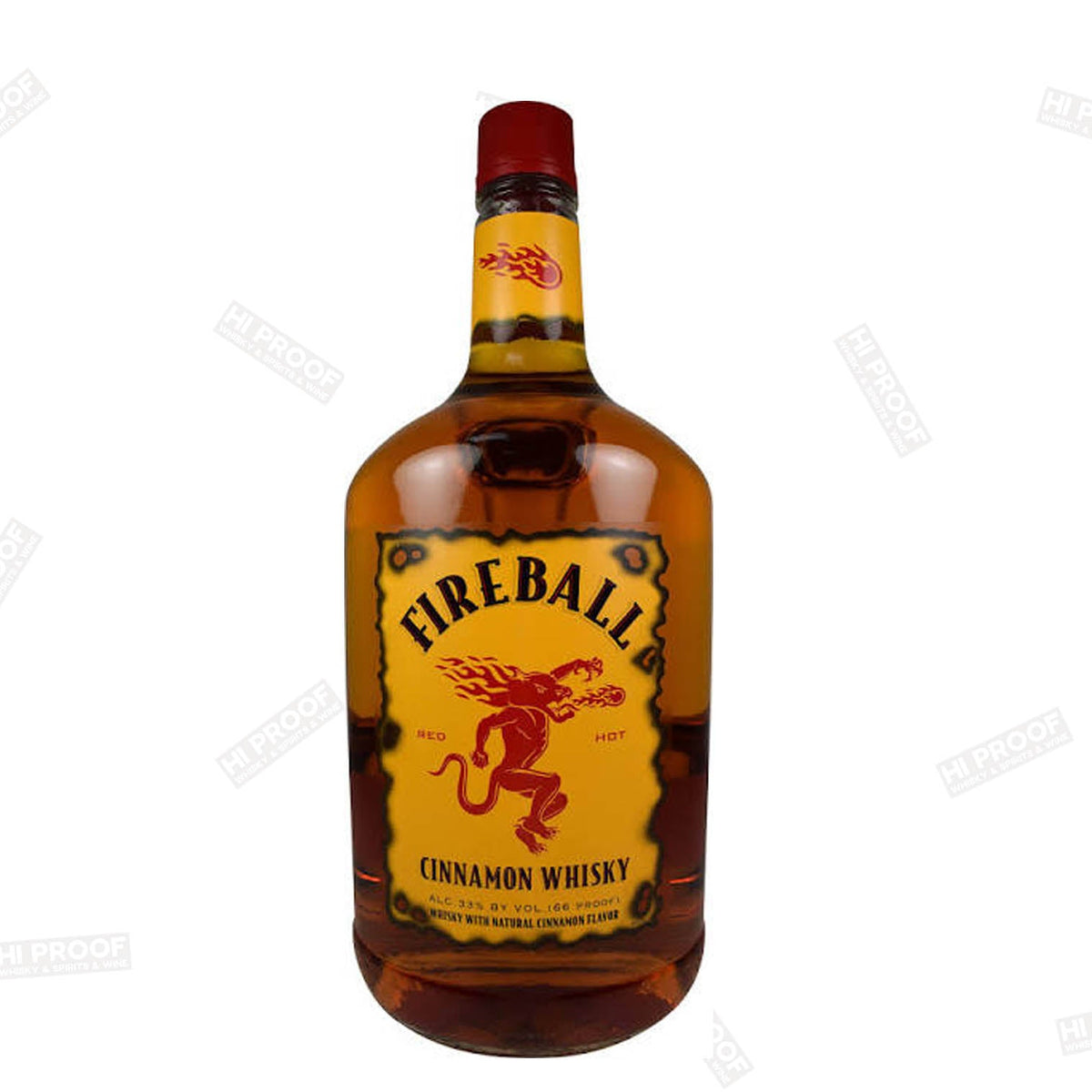Fireball Cinnamon Blended Whisky 1.75L - Fiery Kick – Hi Proof