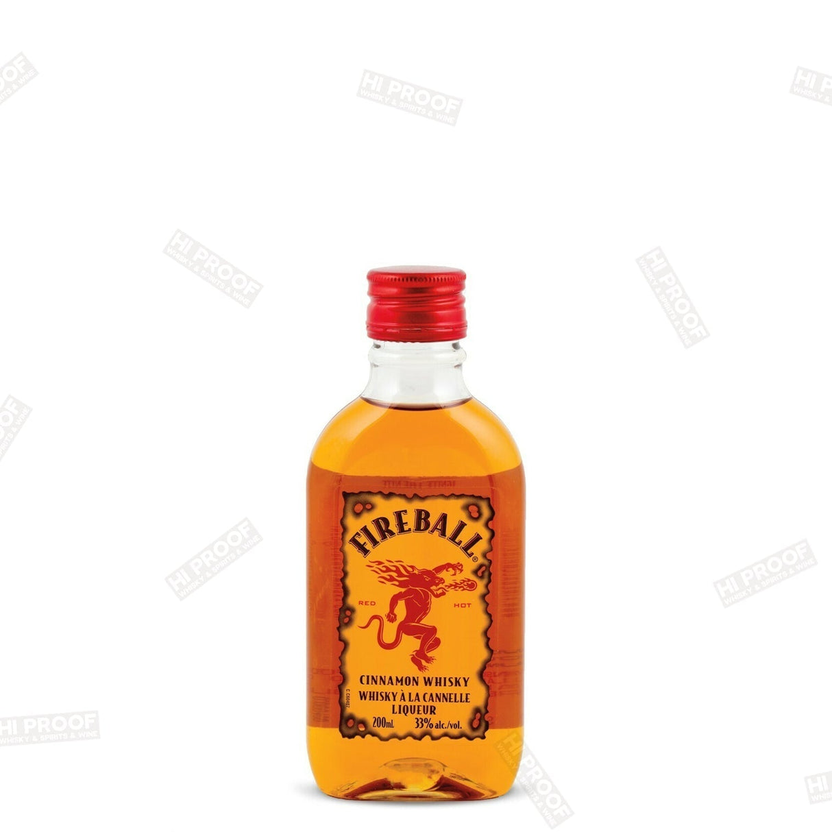 Fireball Cinnamon Blended Whisky 200ml - Hi Proof - Fireball