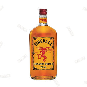 Fireball Cinnamon Blended Whisky 750ml - Hi Proof - Fireball