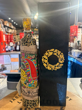 Flor y Canto Extra Anejo Limited Edition Jaguar Tequila 1L - Hi Proof - Flor y Canta