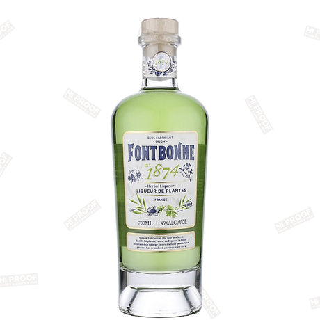 Fontbonne Herbal Liqueur 90 Proof - Premium French Botanical Spirit with 90 Herbs and Plants - Hi Proof - FONTCONNE