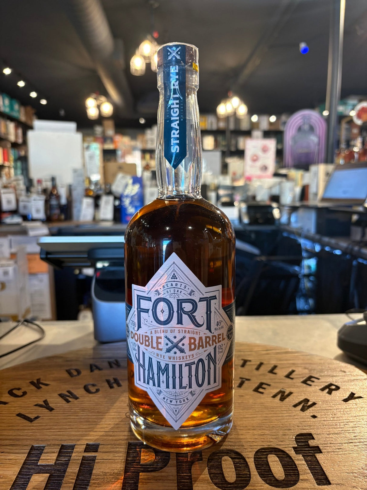 Fort Hamilton Double Barrel Rye Whiskey 750ml - Hi Proof - Fort Hamilton